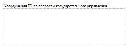 Координация ГО по вопросам государственного управления