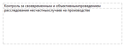 Контроль за своевременным и объективнымпроведением расследования несчастныхслучаев на производстве