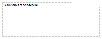 Реализация гос.политики