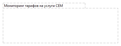 Мониторинг тарифов на услуги СЕМ