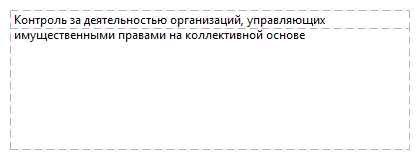 Контроль за деятельностью организаций, управляющих имущественными правами на коллективной основе