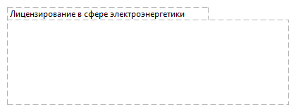 Лицензирование в сфере электроэнергетики