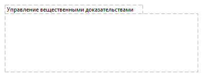 Управление вещественными доказательствами