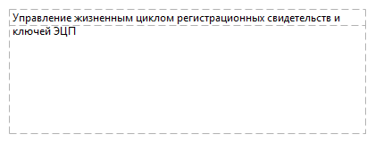 Управление жизненным циклом регистрационных свидетельств и ключей ЭЦП