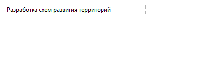 Разработка схем развития территорий