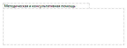 Методическая и консультативная помощь