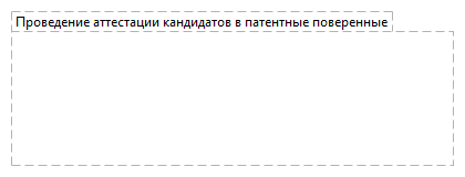 Проведение аттестации кандидатов в патентные поверенные