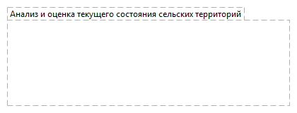 Мониторинг развития сельских территорий