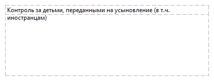 Контроль за детьми, переданными на усыновление (в т.ч. иностранцам)
