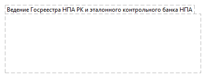 Ведение Госреестра НПА РК и эталонного контрольного банка НПА